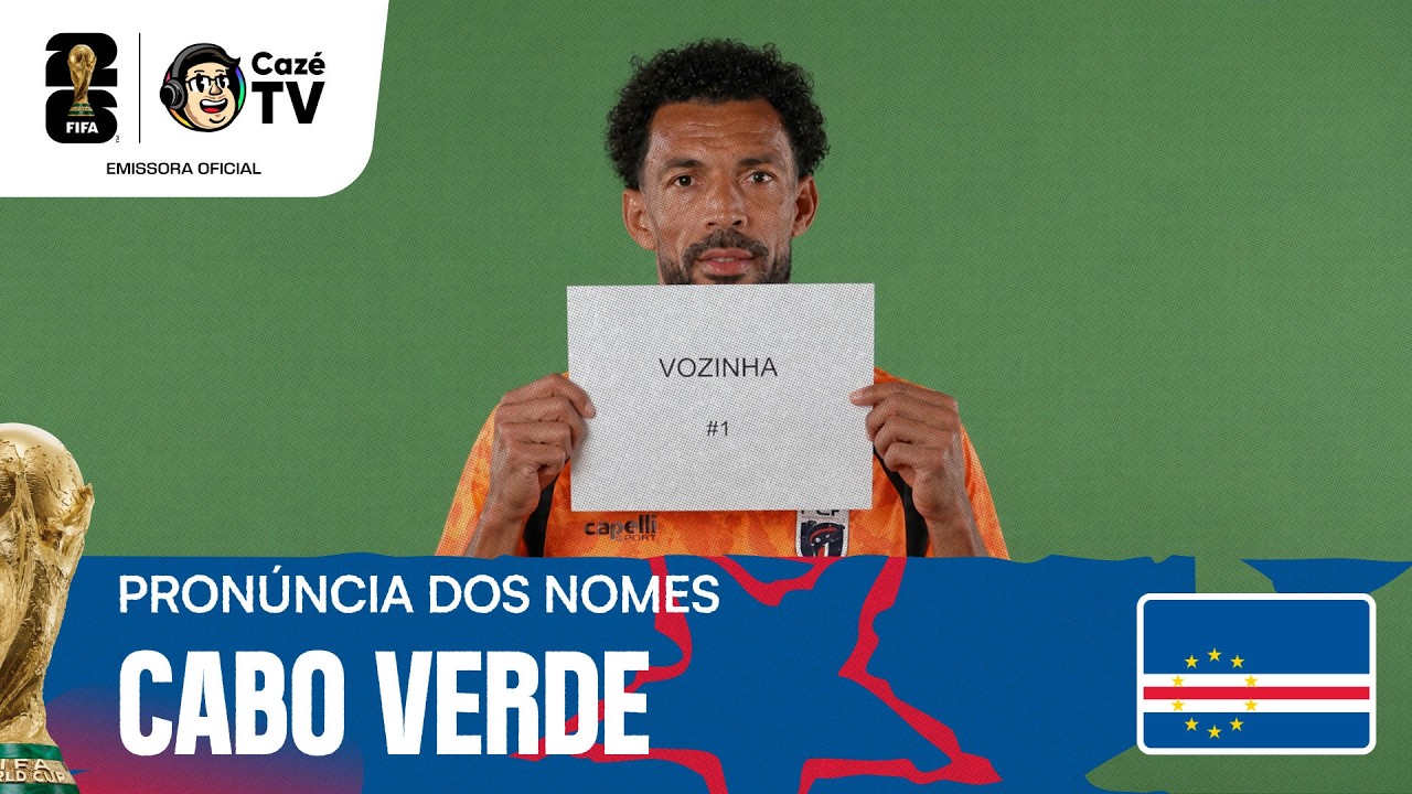 APRENDA A FALAR OS NOMES DOS JOGADORES DE CABO VERDE DA COPA DO MUNDO FIFA™ 2026