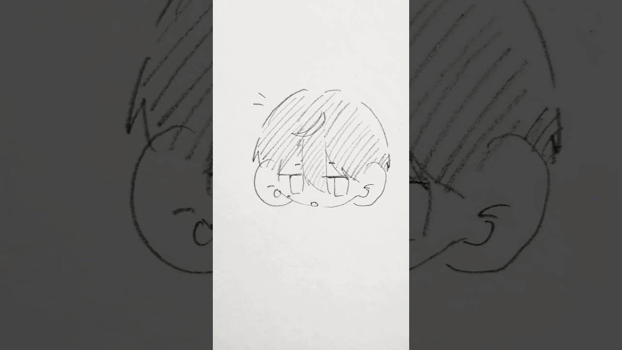 無気力ショタによる全力応援👊🏻#イラスト #イラスト動画 #art #drawing #ショタ