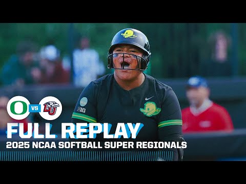 Oregon vs. Liberty: 2025 NCAA softball super regionals Game 1 | FULL REPLAY