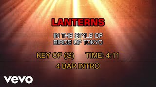 Birds Of Tokyo - Lanterns (Karaoke)