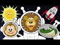 Zoom Zoom Zoom! We're going to the moon! Nursery Rhyme for Babies and Toddlers from Sing and Learn.