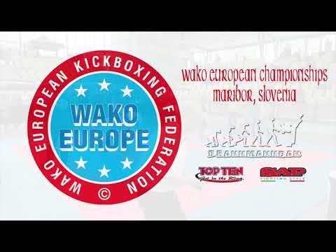 Elizabeth Jackman v Jerneja Jensterle WAKO European Championships 2018