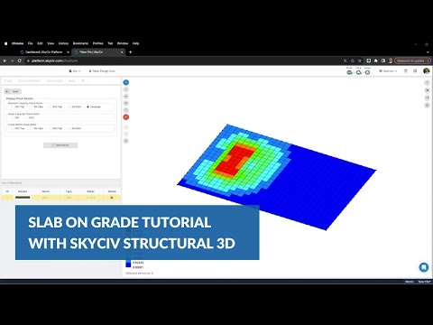 Slab on Grade Tutorial with SkyCiv Structural 3D