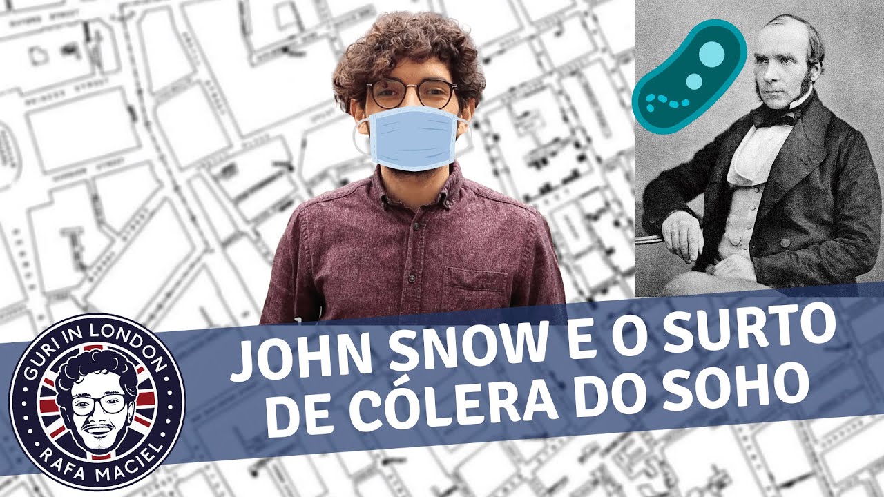 John Snow e o surto de cólera do Soho 🦠