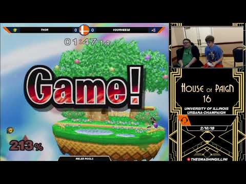 [House of Paign XVI] Thor (Link) vs. Voorheese (Falco) SSBM Singles Pools