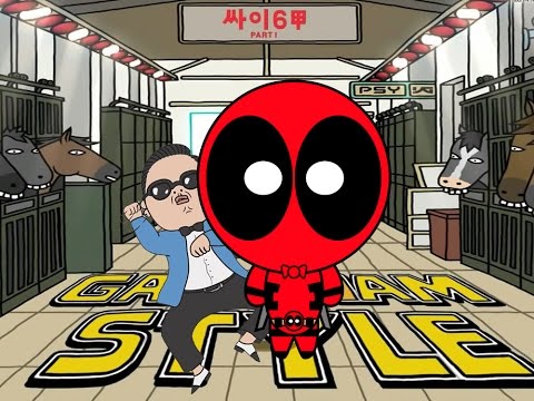 Deadpool vs Gangnam Style | PSY Parody
