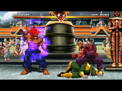 ONI AKUMA vs SHIN AKUMA - The most insane fight ever made!