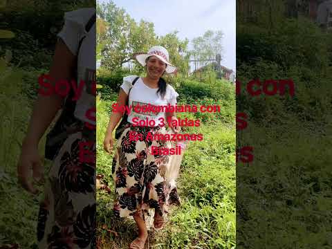 Vivo con Solo 3 Faldas en el Amazonas🇨🇴🇧🇷