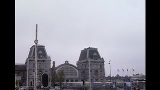 preview picture of video 'Ostend Station Grand Seaside Terminus  (Oostende)'