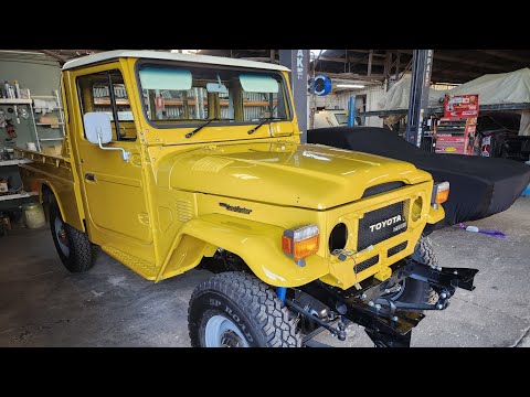 Restoring a Toyota Landcruiser HJ47 build | time-lapse restoration part 5