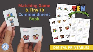 The Ten Commandments | How to Assemble a Tiny Book of Commandments
