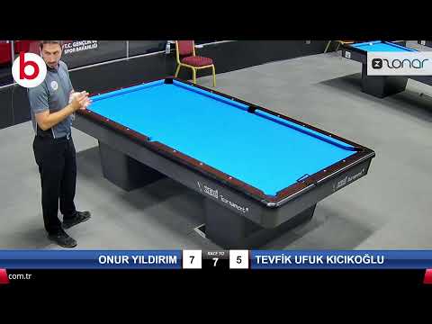 ONUR YILDIRIM & TEVFİK UFUK KICIKOĞLU Bilardo Maçı - 