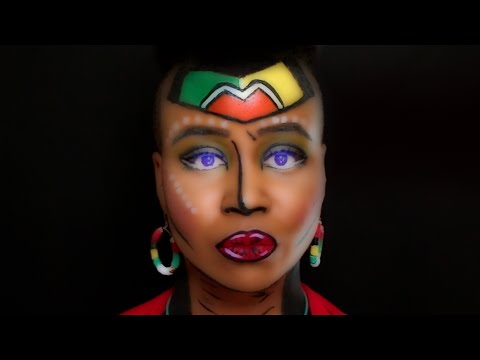beautyGASM•Melanin Girl Super Hero Makeup Tutorial•CGTV