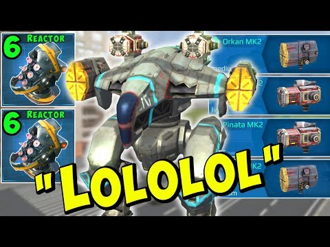 The Ultimate LOL Hunter - Death Button RAVEN Mk2 War Robots Gameplay WR