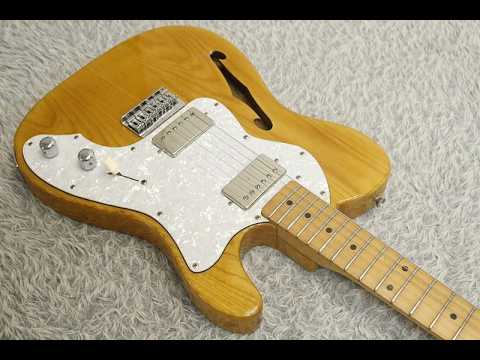 Fender Japan '72 reissue Telecaster THINLINE TN72-70 ASH FUJIGEN Made in Japan image 26