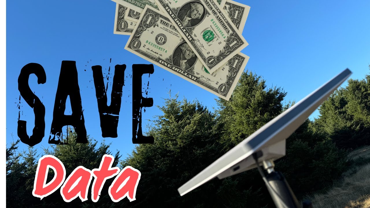 How to conserve data with Starlink ROAM 50gb plan while keeping your lifestyle