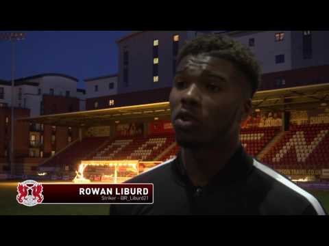 REACTION: Striker Rowan Liburd on 2-1 home defeat to Carlisle United