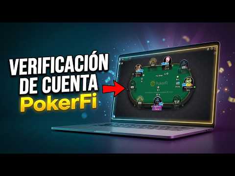 Tutorial en video: Cómo verificar tu cuenta en PokerFi (Versión para PC)