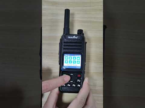 How to Set PoC Radio TH-682 P1-P6 Select Call