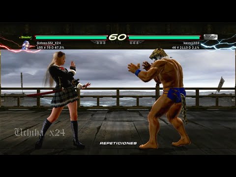 17 Lili Rochefort Vs King - Tekken 6 ( Uchiha x24 ) Gameplay PS3 =