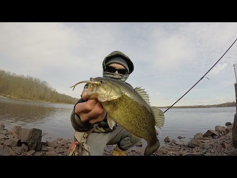 Ultralight Fin-S-Fish Winter Bass Fishing. Bass, Pickerel
