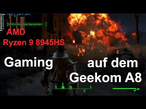 Geekom A8 mit Ryzen 9 8945HS und Radeon 780M im Test: Spiele, Video-Rendering, Lüfter und mehr