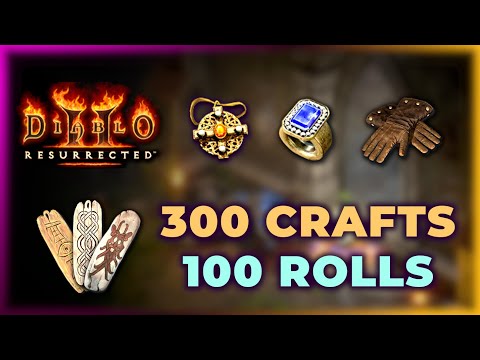 My BEST CRAFTS from Season 2 of D2R Ladder! - Diablo 2 Resurrected