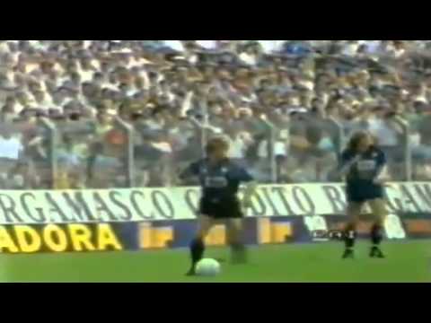 Serie A 1985-1986, day 02 Atalanta - Inter 2-1 (Cantarutti, Gentile o.g., Peters)