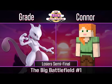 TBBF # 01 | Grade (Mewtwo) vs Connor (Steve) | Losers Semis | SSBU Ultimate Tournament