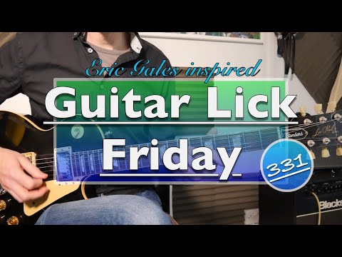 Guitar Lick Friday Week 331 - Eric Gales inspired lick.