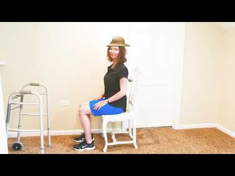 Chair exercises 7 minutes