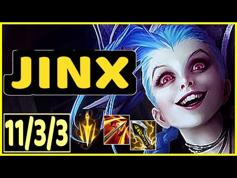 CHALLENGER ADC 10CSPM Gameplay - Jinx vs Sivir | 11/3/3