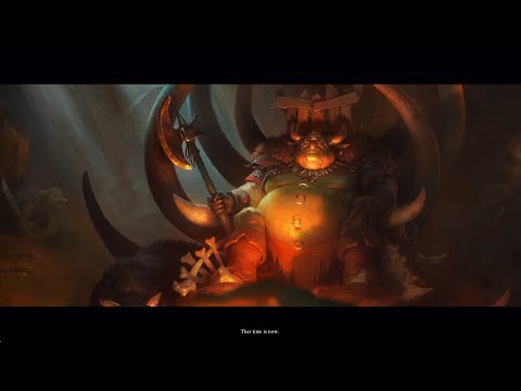 Grom the Paunch Campaign Cinematics | Total War: WARHAMMER II - The Warden & The Paunch