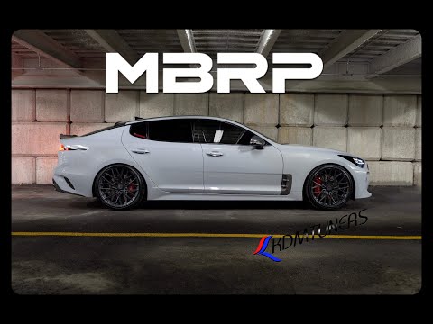MBRP Kia Stinger Cat Back Exhaust