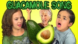 Kids React to The Guacamole Song (Dr. Jean's Banana Dance)