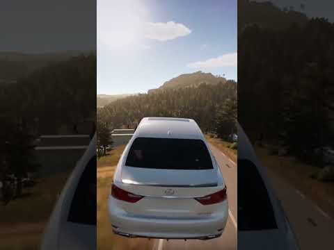 I drove over a traffic car in Forza Horizon 2