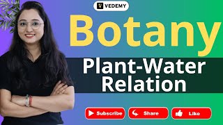 Plant-Water Relation | Plant Physiology | Botany | Jyoti Kumari | CSIR | GATE | DBT | ICMR | ICAR |