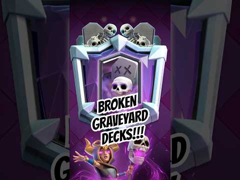 PLAY THESE GRAVEYARD DECKS 💀🧙🏼‍♀️ | Clash Royale