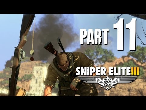 Sniper Elite 3 Walkthrough Part 11 - MOVIE TIME