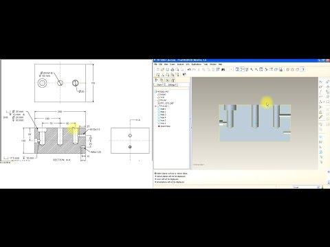 How to use hole command in proe wildfire 4 0