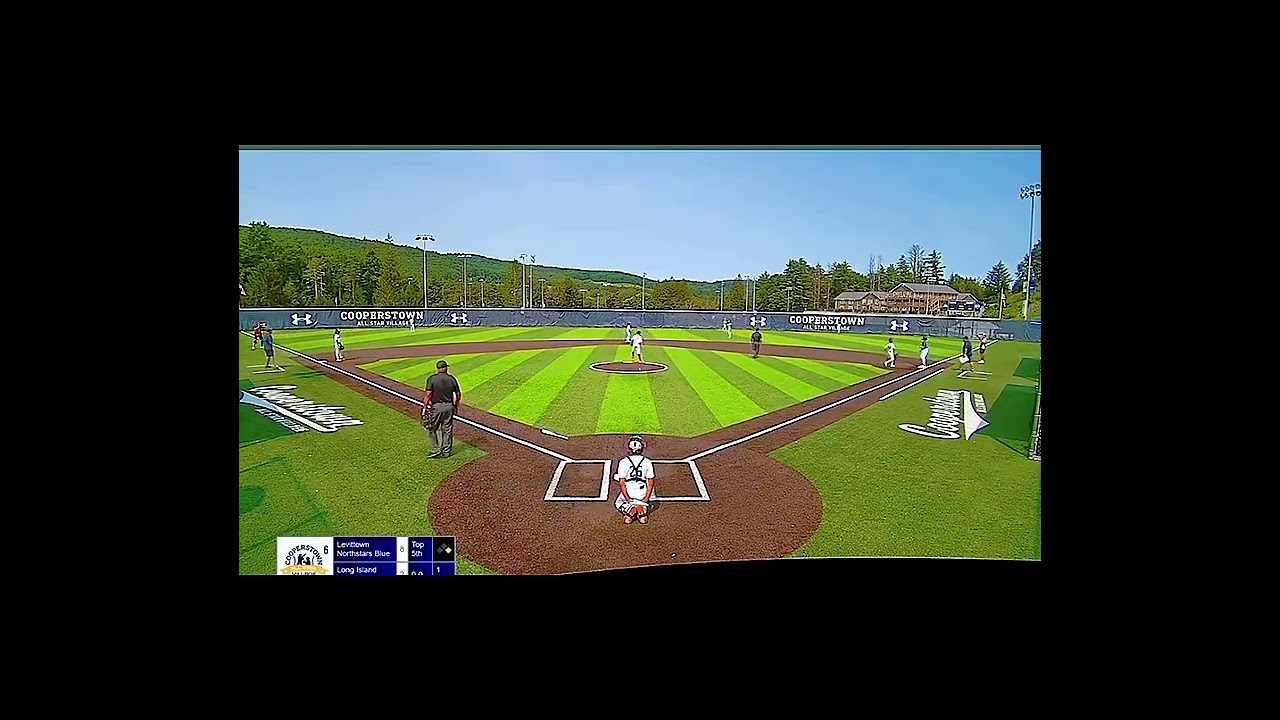 Aidan, 11U: Lets the middle-away pitch travel and barrels it the other way in Cooperstown.