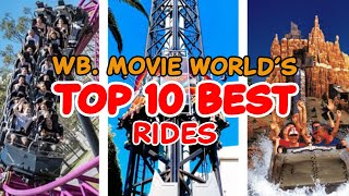 Top 10 rides at Warner Bros. Movie World - Gold Coast, Australia | 2022