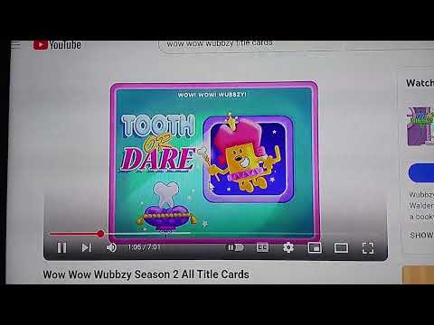 Wow! Wow! Wubbzy! 🧚‍♀️Tooth Or Dare🧚‍♀️ Title Card! (2008!)