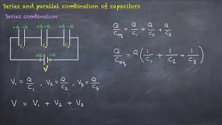 Combination of Capacitors in Series & Parallel | Class 12 Physics Chapter 2 | CBSE Board