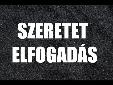 TUDATALATTI PROGRAMOZÁS  l  Szeretet és elfogadás