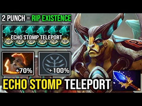This HERO Will Punch You Out of Existence +170% Cleave Elder Titan 2 Hit Delete with Stomp TP DotA 2
