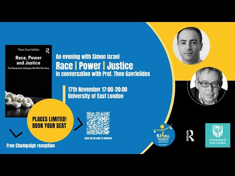 Race & Power panel debate with Simon Israel: RJWebinar Series by Prof Theo Gavrielides E17