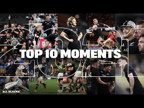 Top 10 Moments of the Year – All Blacks 2021