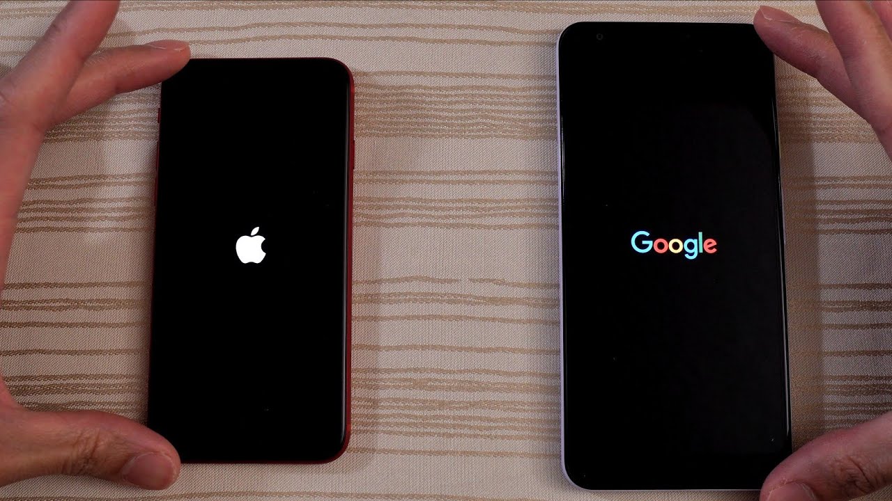 iPhone SE 2020 vs Google Pixel 3a XL SPEED TEST!
