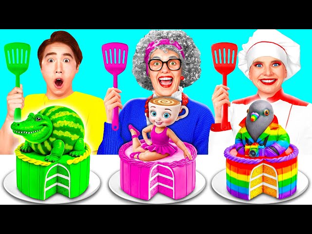 自分 VS おばあちゃんの料理チャレンジ | ブレインロットバトル